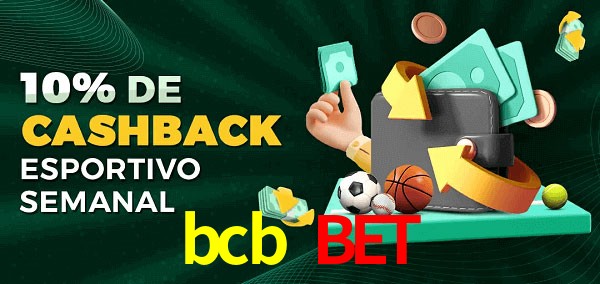 10% de bônus de cashback na bcb bet