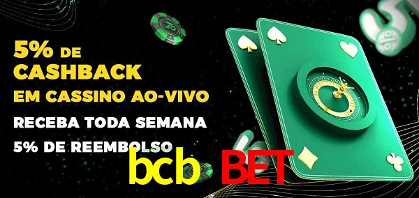 Promoções do cassino ao Vivo bcb bet
